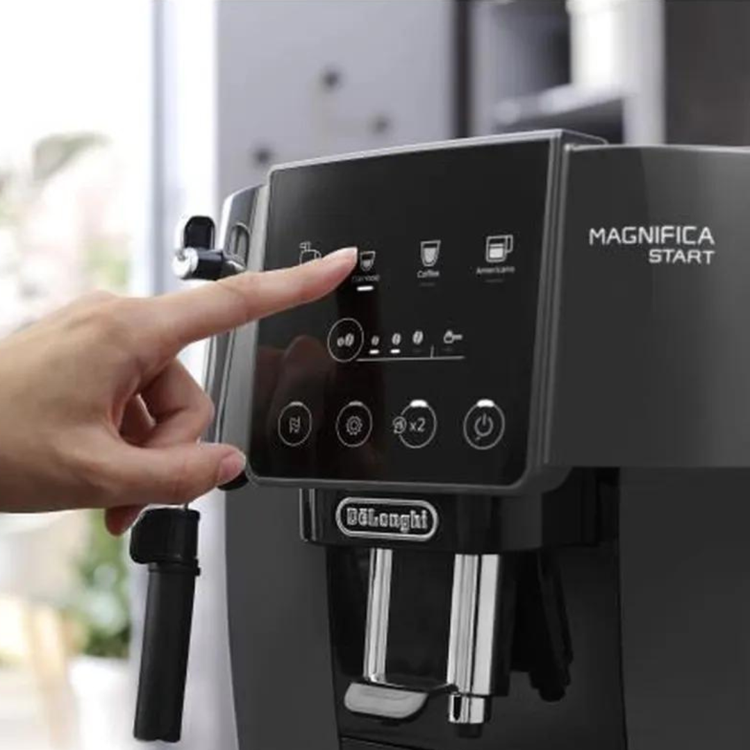 Machine à Café Grain Magnifica Start 1,8L Noir/Gris - DELONGHI